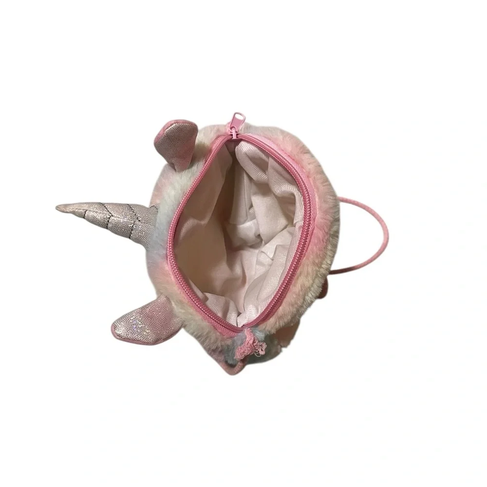 Unicorn Plush Crossbody Bag EUC